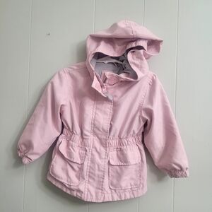 Pink And Gray Lightweight Jacket By Wonder Nation, Size 2T